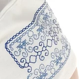 Horehronský čepiec - detail výšivky na tyle
