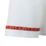 Folklórna chlapčenská košeľa ADAMKO - viskózová stužka na rukáve
