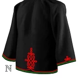 Krojový kabát - ľudový motív - vzor N - Ponitrie