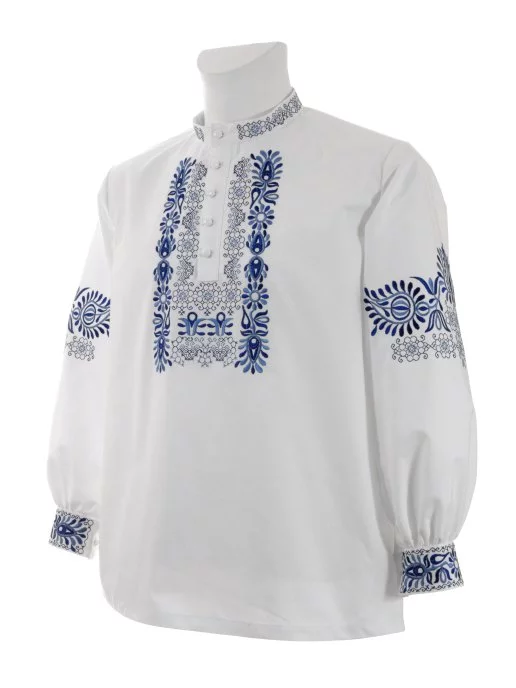 Čatajská vyšívaná folklórna košeľa Bohumil