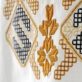 Vyšívaná košeľa DUŠAN - simulovaná ručná výšivka