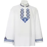 Mužská krojová košeľa JAKUB  - rozsah zdobenia: límec + hrud + rukávy