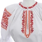 Piešťanské krojové rukávce ĽUBICA - rozparok