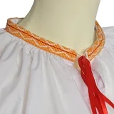 Ženské folklórne rukávce s tkaným zdobením - priekrčník