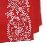 Ľudová sukňa z folklórnej látky s potlačou