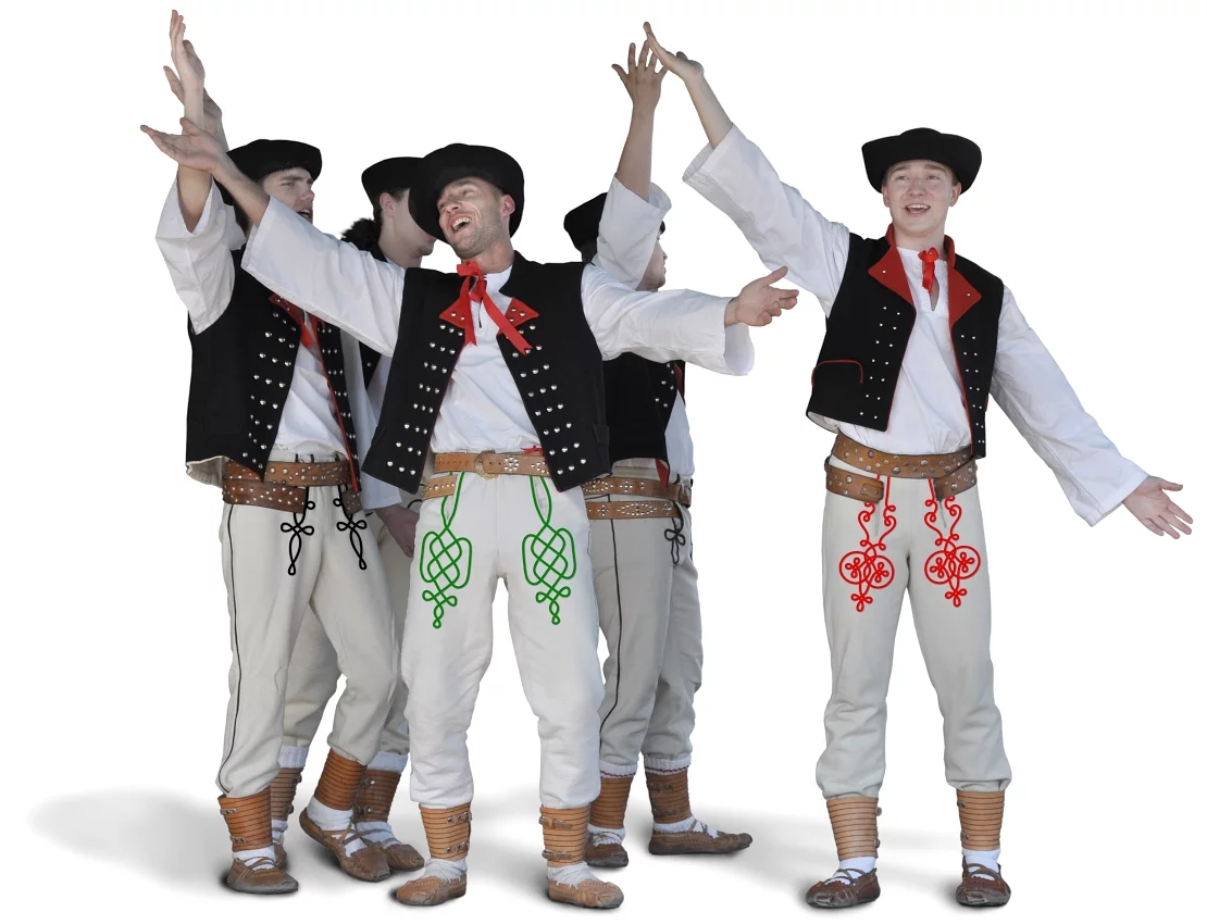 Mužský ľudový kroj Kysuce